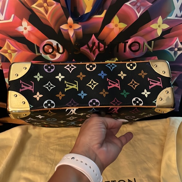 ‼️SOLD‼️LV Boulogne Black Monogram Multicolor Bag - Picture 5 of 16